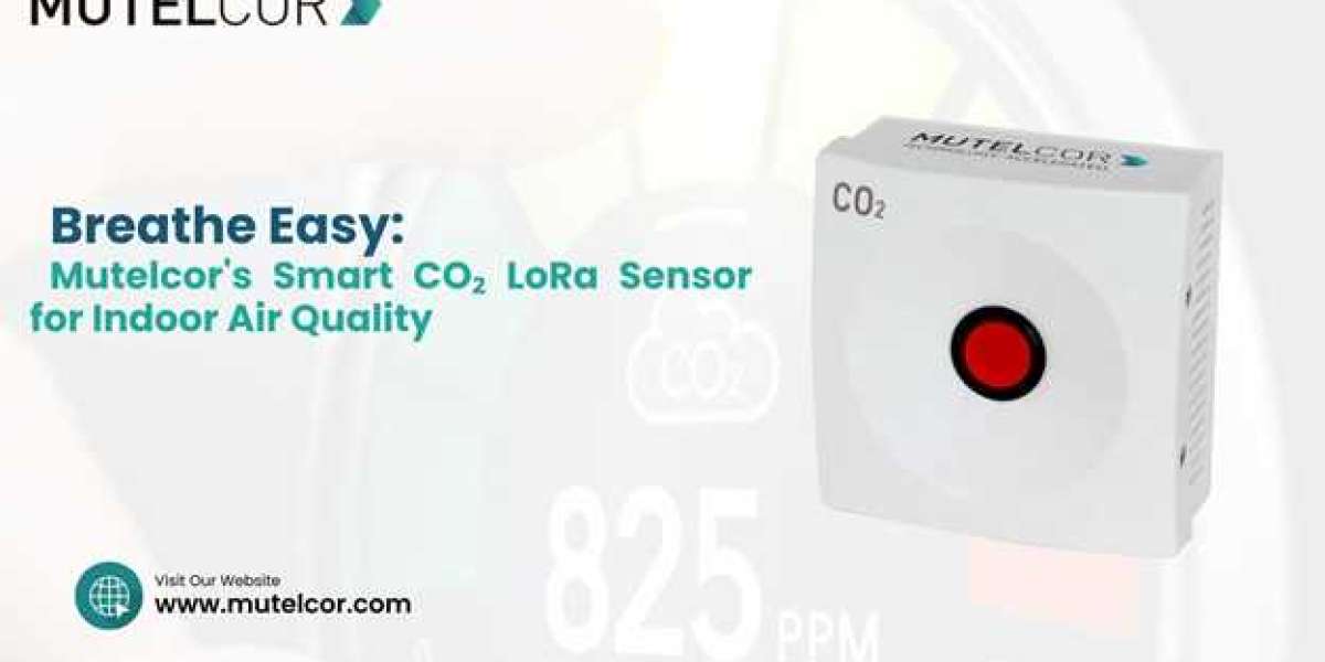 Breathe Easy: Mutelcor’s Smart  CO₂ LoRa Sensor for Indoor Air Quality